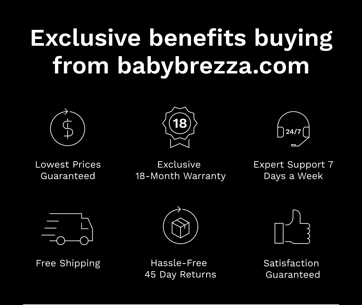 Exclusive Benefits