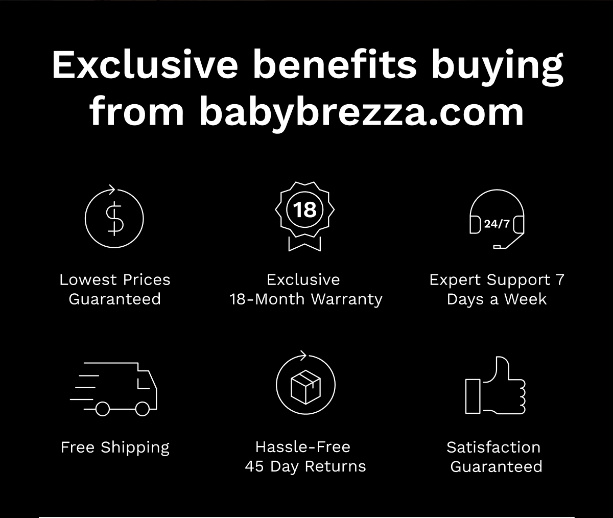 Exclusive Benefits