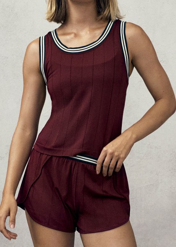 Shop Seamless Stripe Tank Top&nbsp;&rarr;