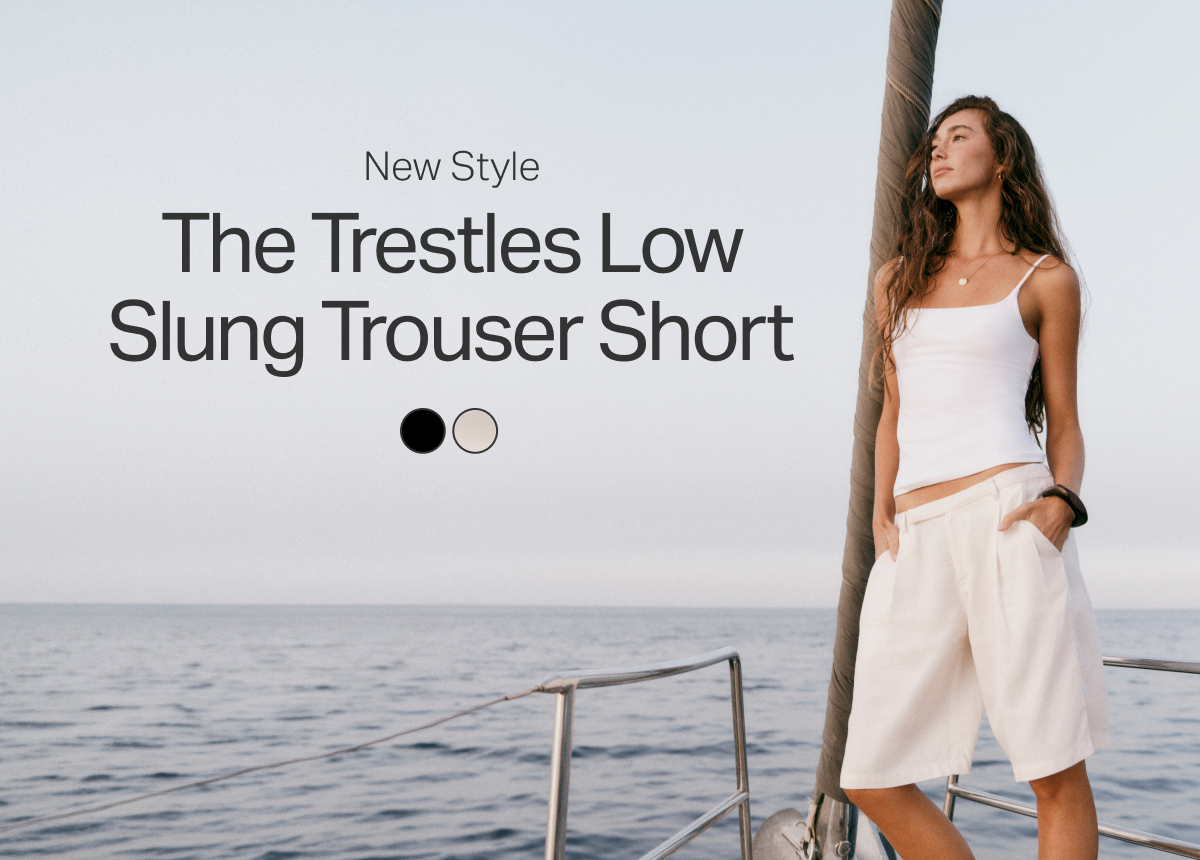 New Style: The Trestles Twill Trestles Low Slung Trouser Short