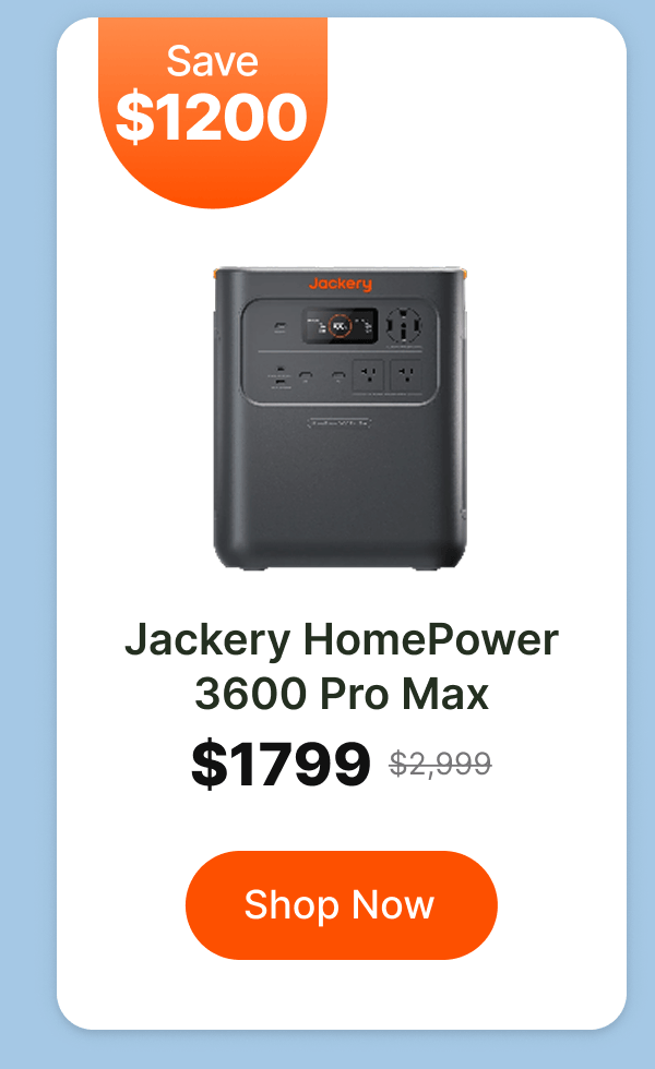 Jackery HomePower3600 Pro Max