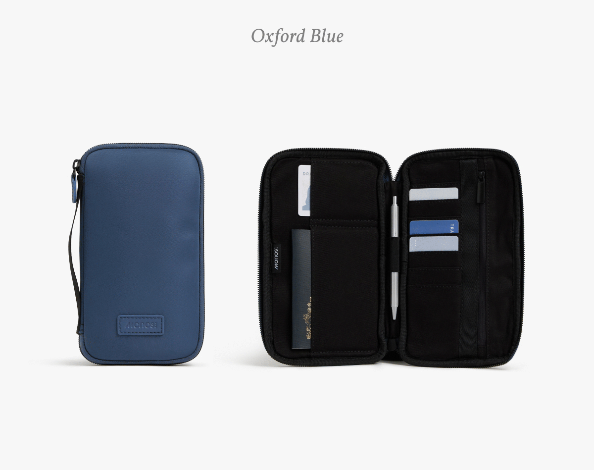 Oxford Blue. Juniper Green. Carbon Black.