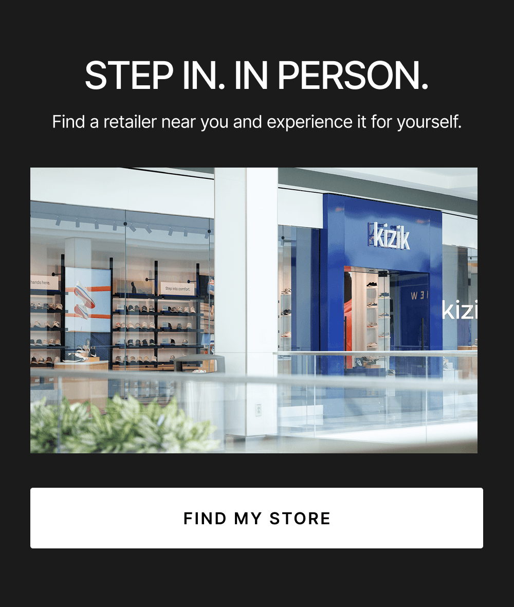 STEP IN. IN PERSON. Find a retailer near you