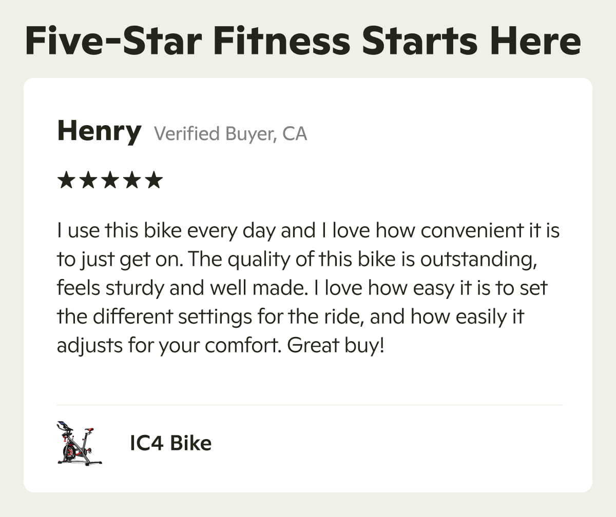 Five-Star Fitness Starts Here.