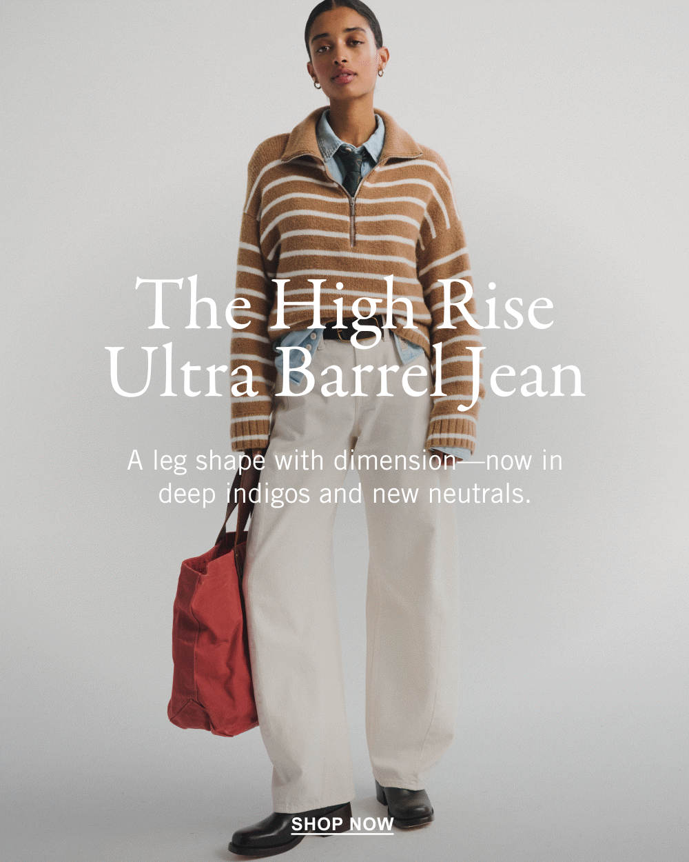 THE HIGH RISE ULTRA BARREL JEAN