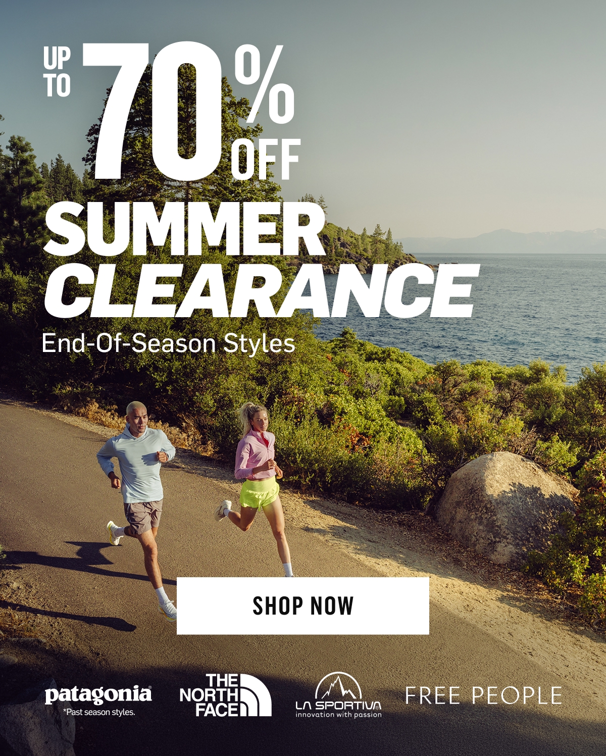Up to 70% Off Summer Clearance: end-of-season styles from Patagonia, The North Face, La Sportiva, Free People. Shop Now!