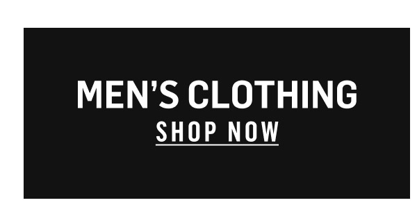 Men's Clothing. Shop Now!
