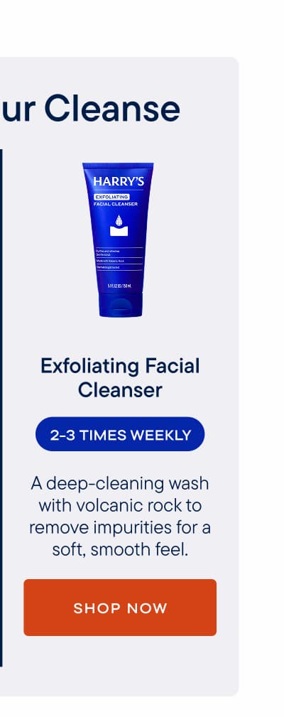 Exfoliating Facial Cleanser