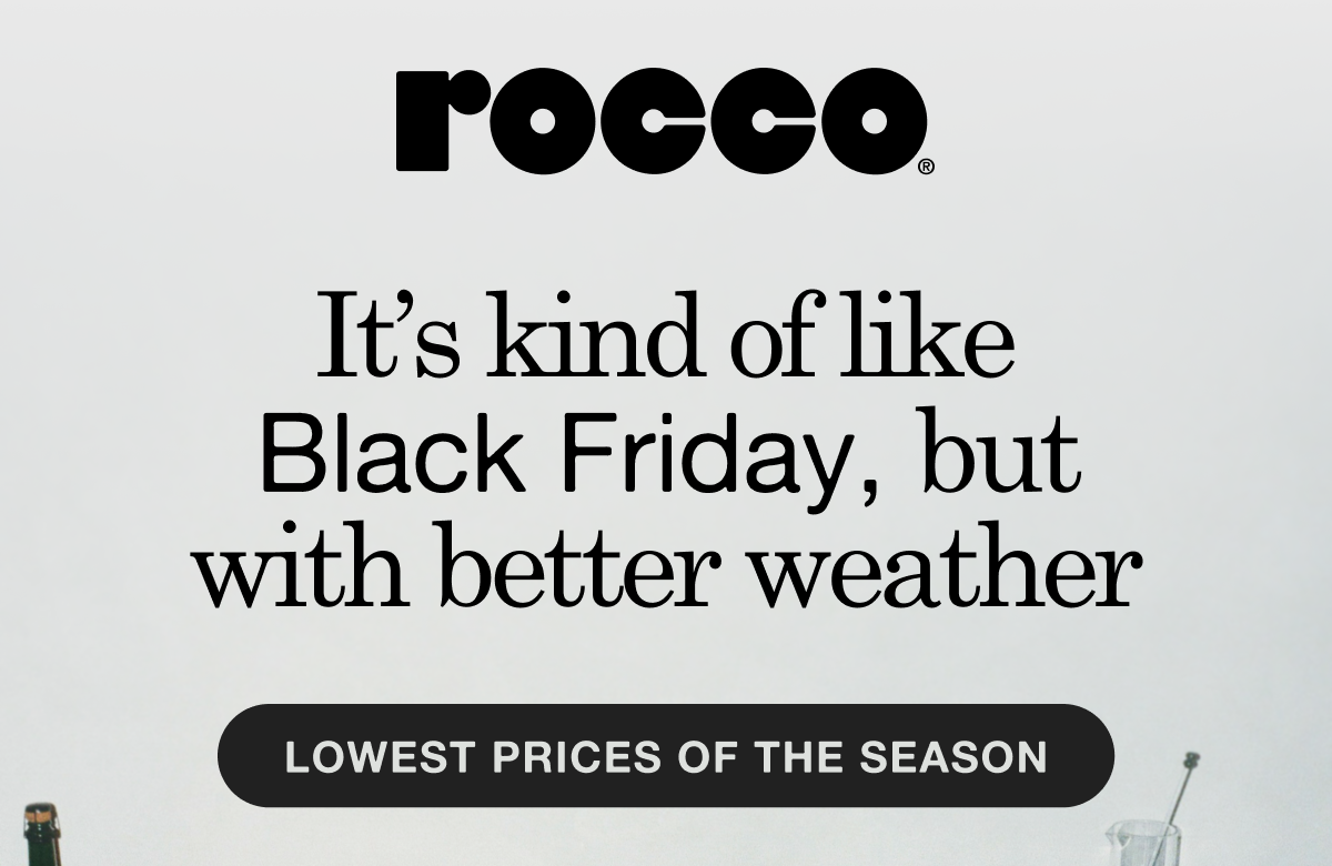 It&rsquo;s kind of like Black Friday, but with better weather