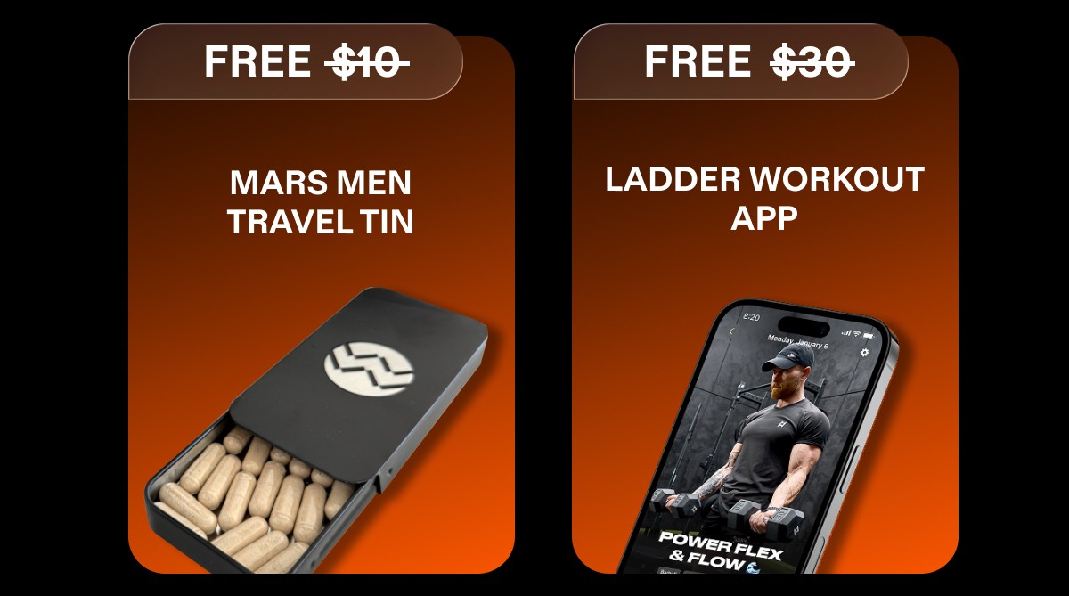 Mars Men Travel Tin / Ladder Workout App