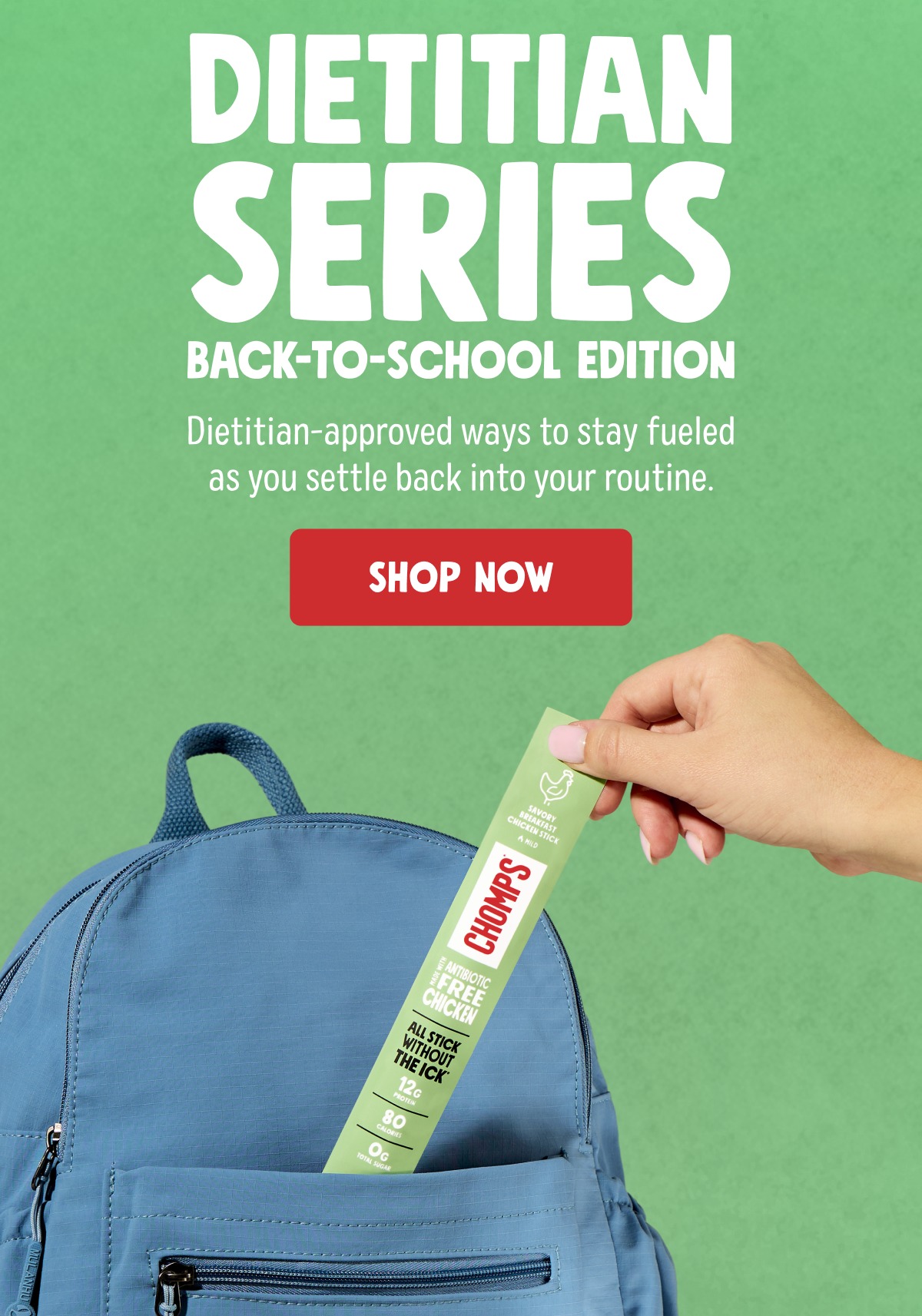 Dietitian Series | Back-To-School Edition | Dietitian-approved ways to stay fueled as you settle back into your routine. Shop Now
