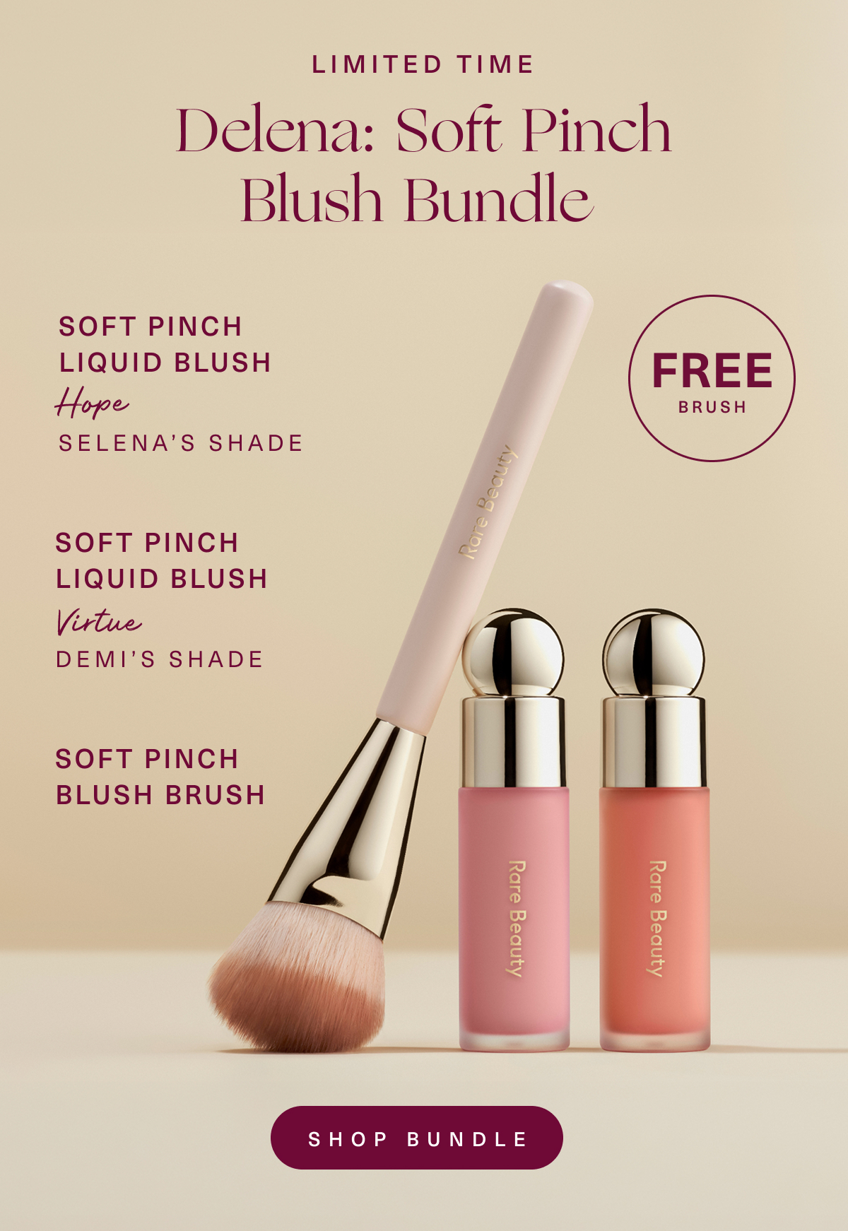 Delena: Soft Pinch Blush Bundle
