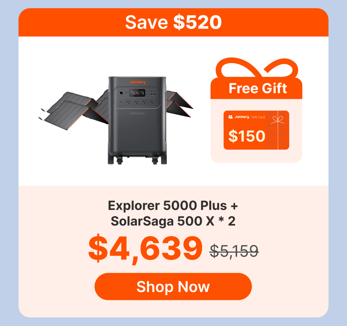 Explorer 5000 Plus + SolarSaga 500 X * 2