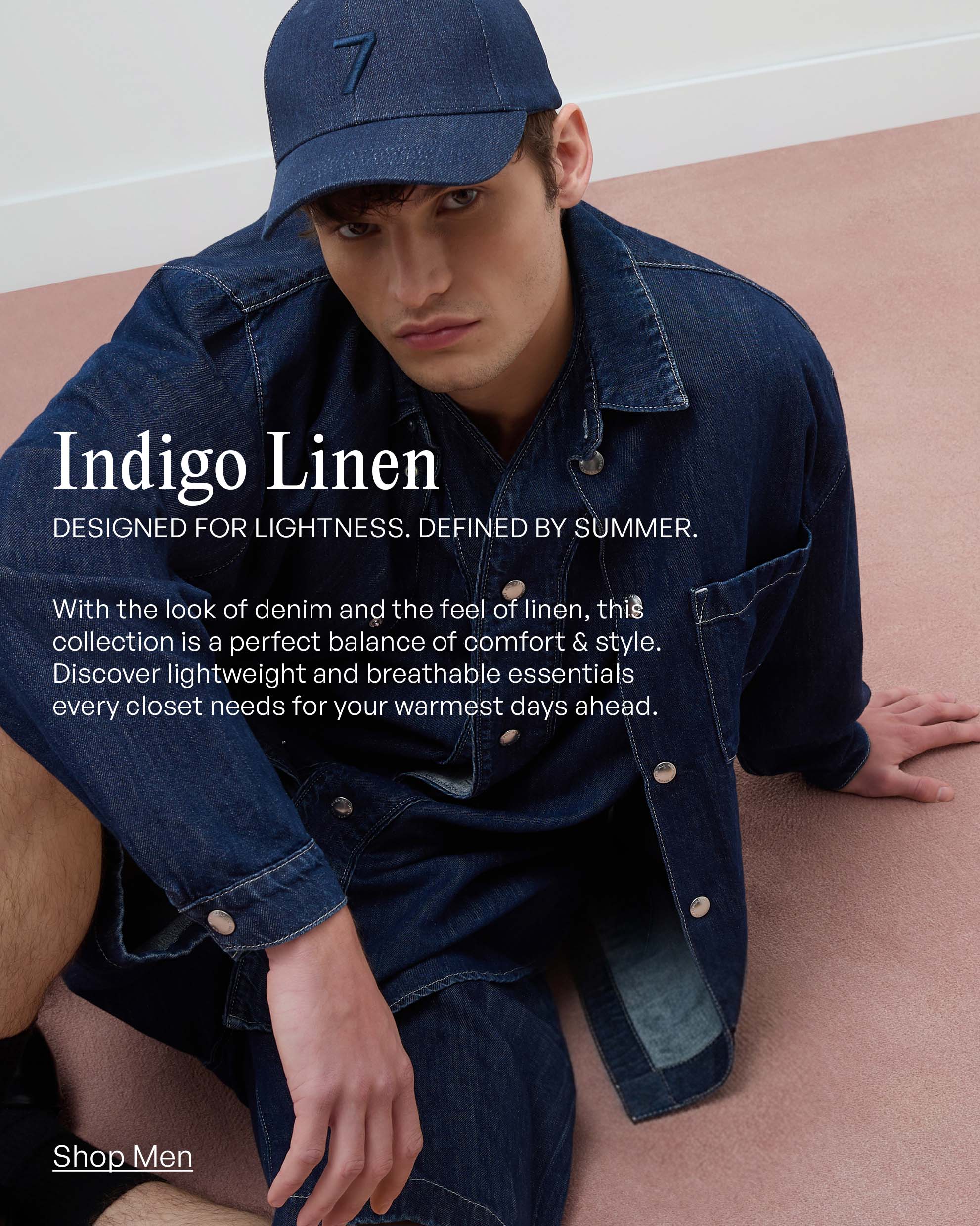 Shop Indigo Linen