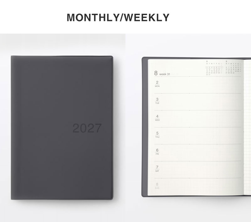 Shop Monthly/Weekly Planners