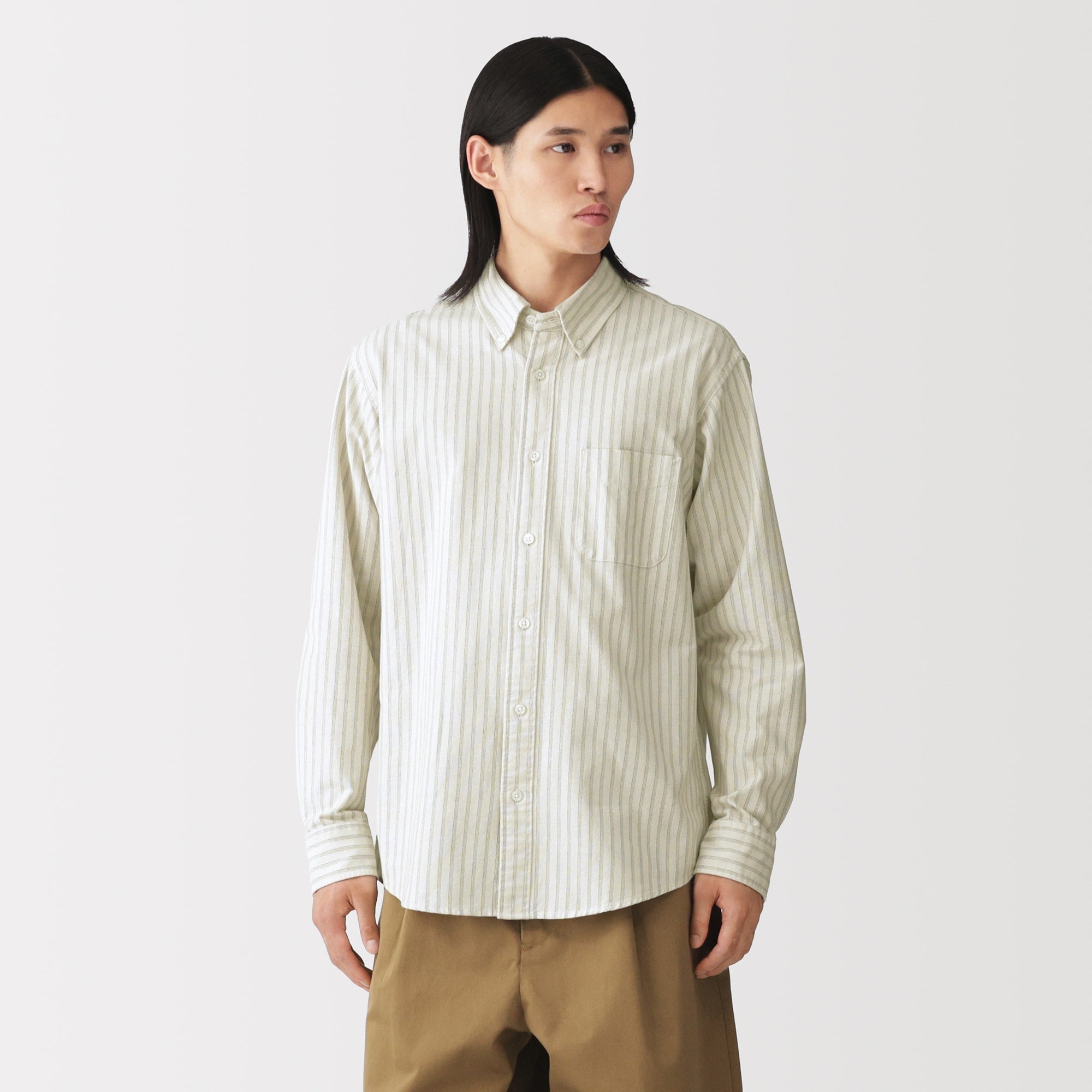 Image of Cotton Oxford Shirt