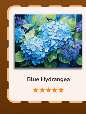 Blue Hydrangea