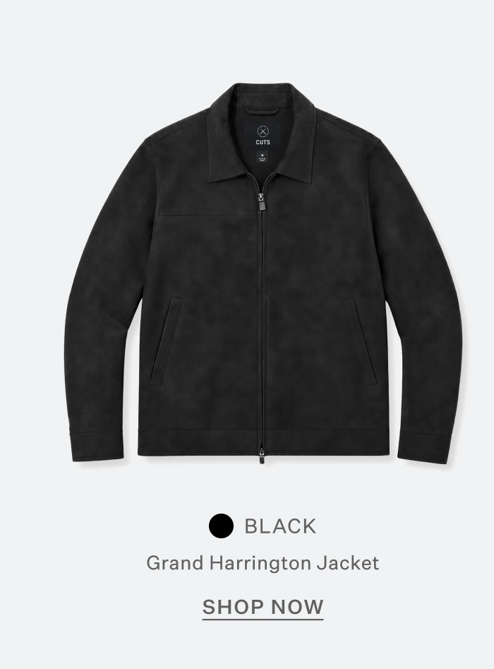 Grand Harrington Jacket - Black