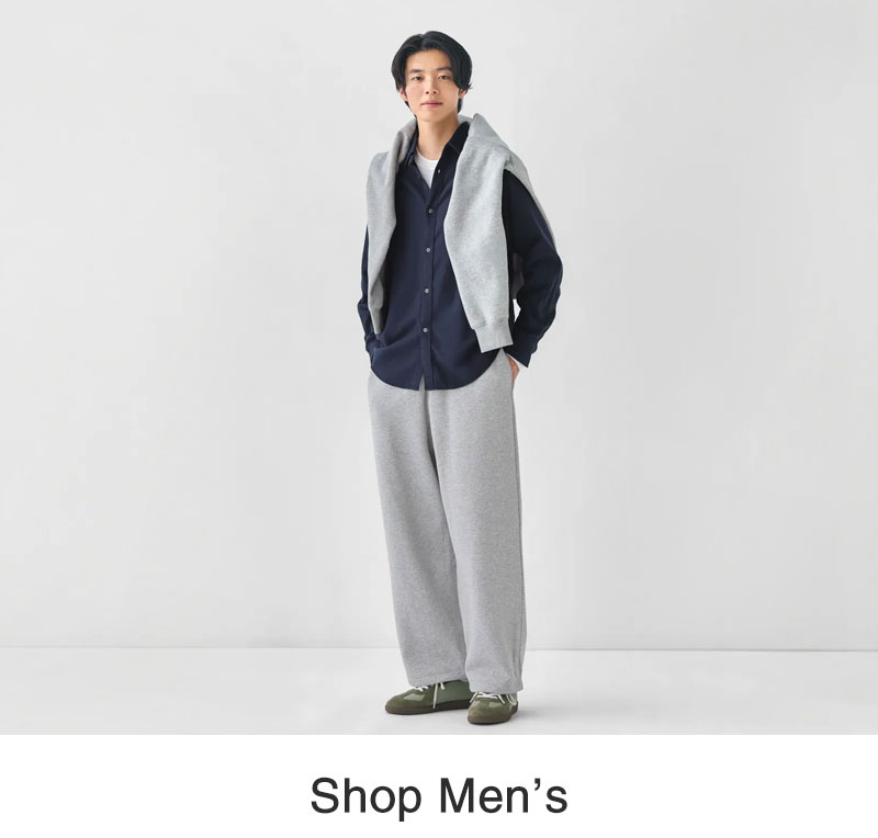 Shop Men's Apparel Online Only