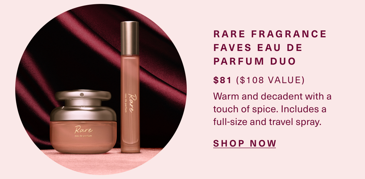 Rare Fragrance Faves Eau de Parfum Duo. Shop now.