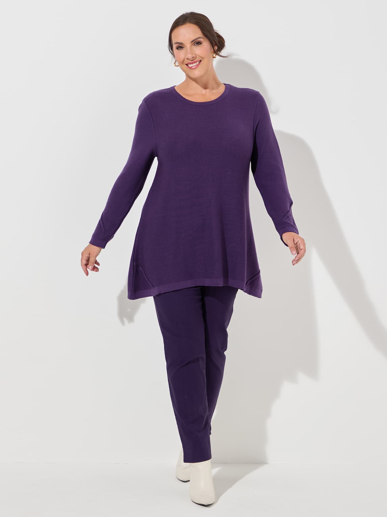 Marie FL by ROBELL Fleece Lines Trouser