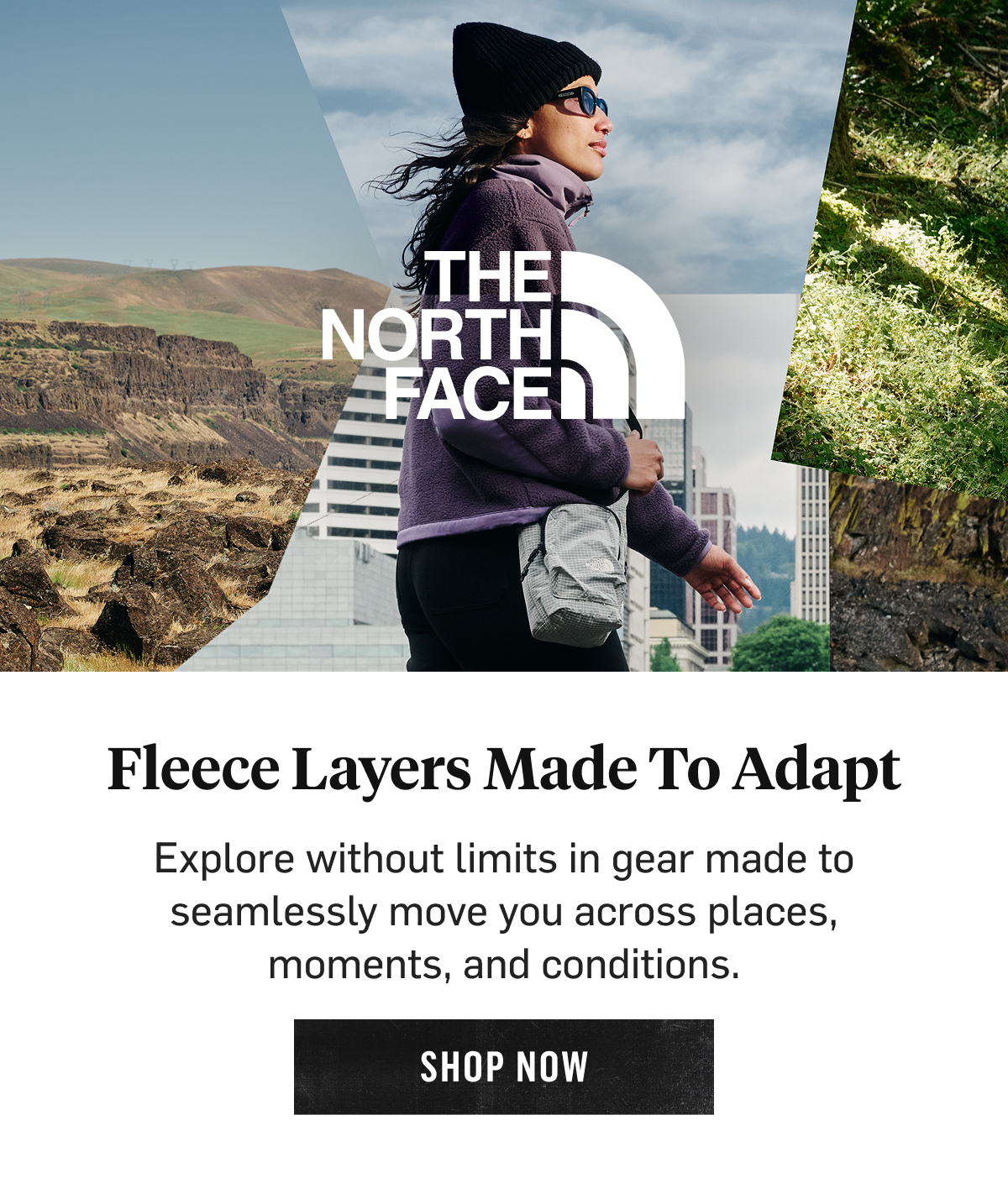 The North Face: fleece layers made to adapt, built to move you across places and conditions. Shop Now!