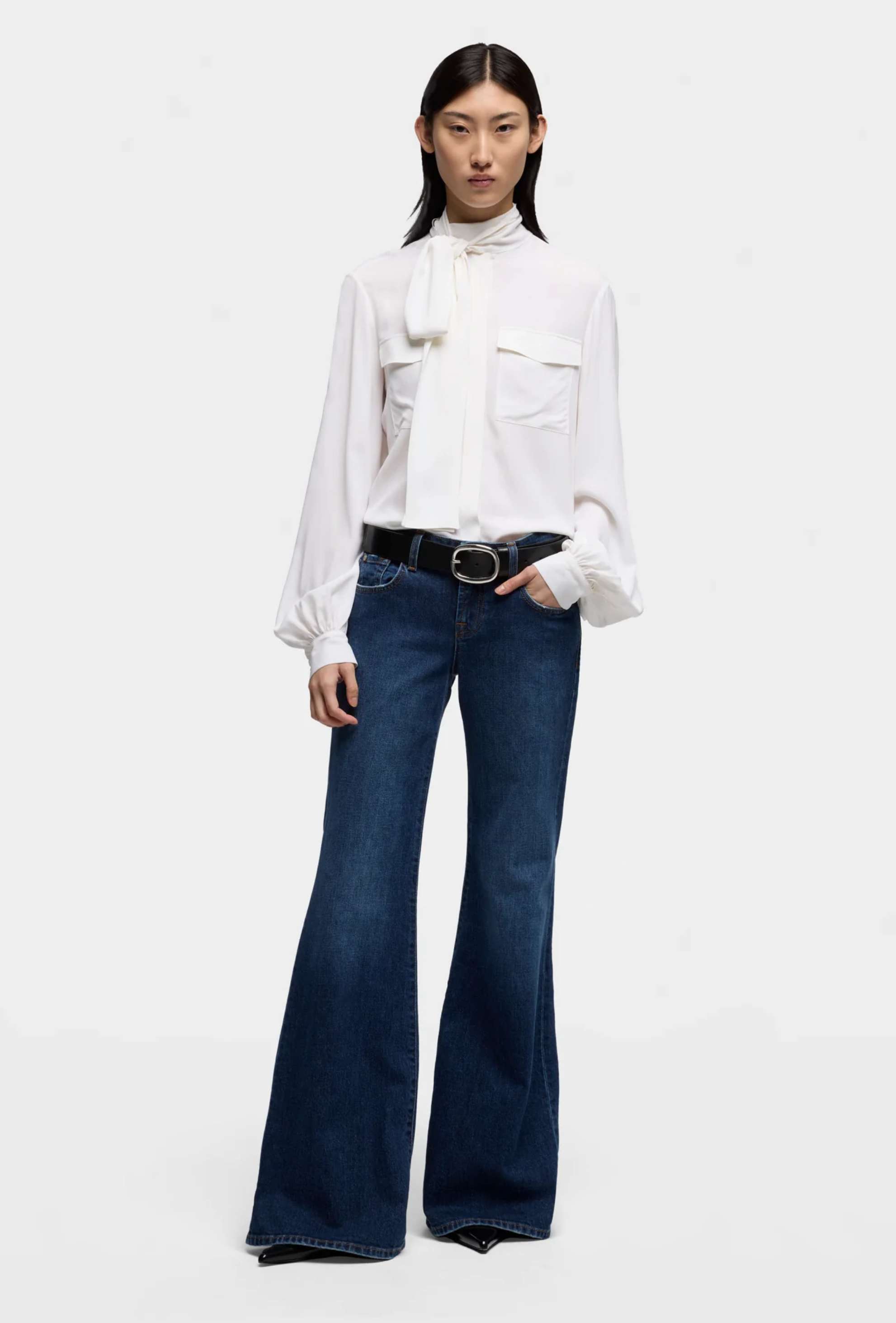 Shop Dark Wash Denim