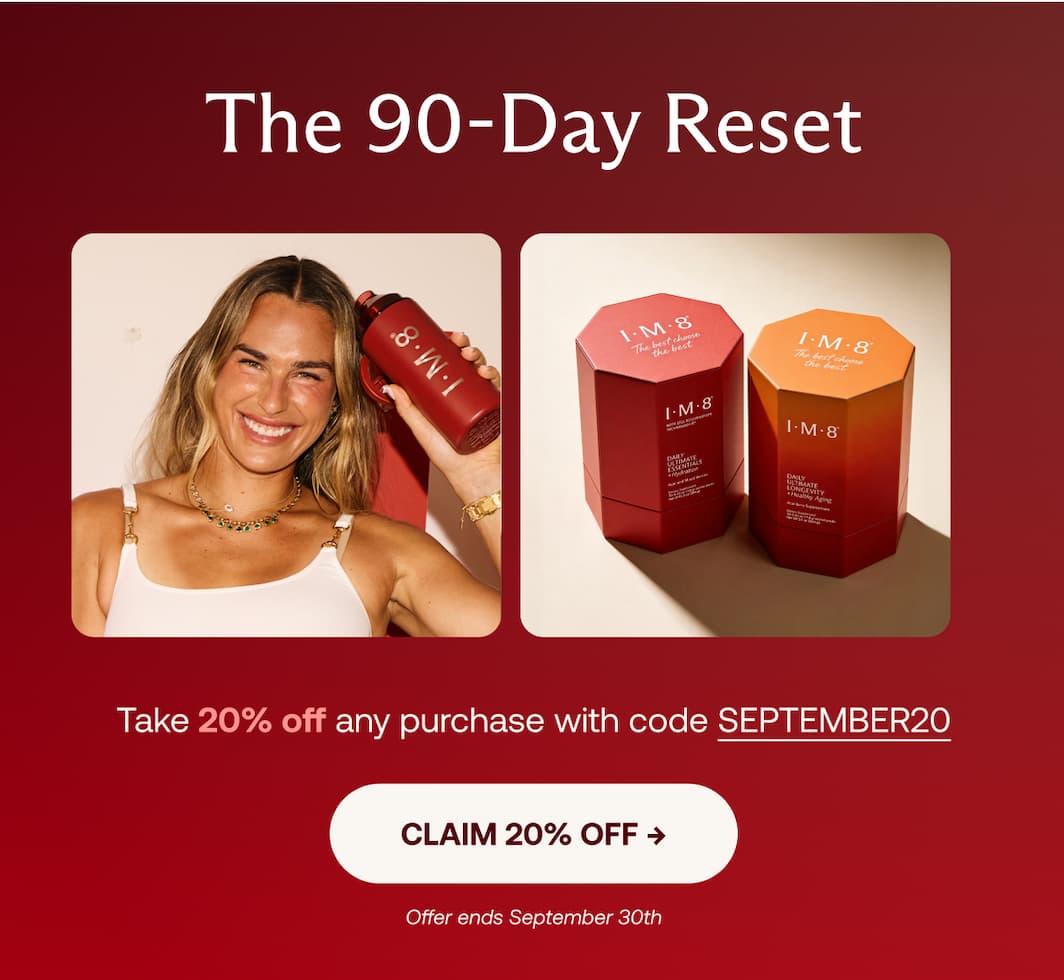 The 90-Day Reset Take 20% off any purchase with code SEPTEMBER20 claim 20% off &rarr; Offer ends September 30th