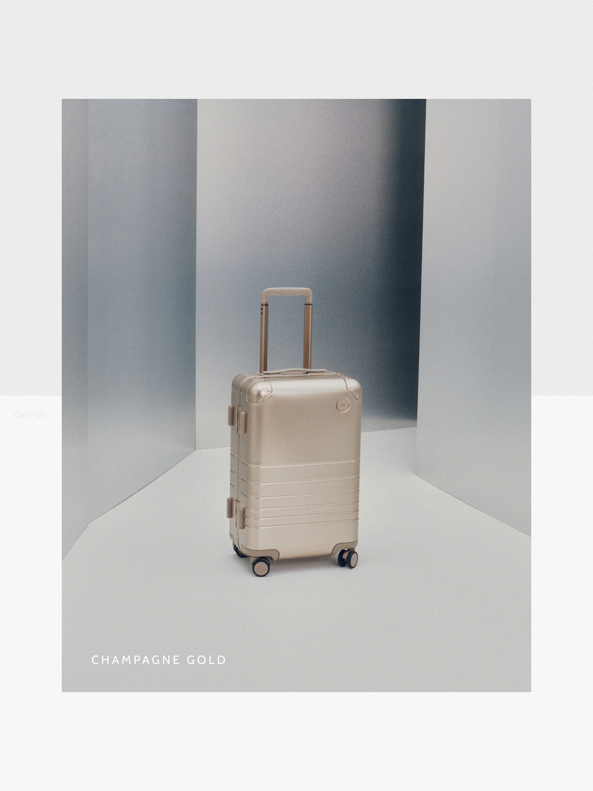 Champagne Gold. Caviar Black. Aspen Silver.