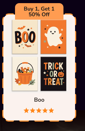 Boo | 4 Mini Kits