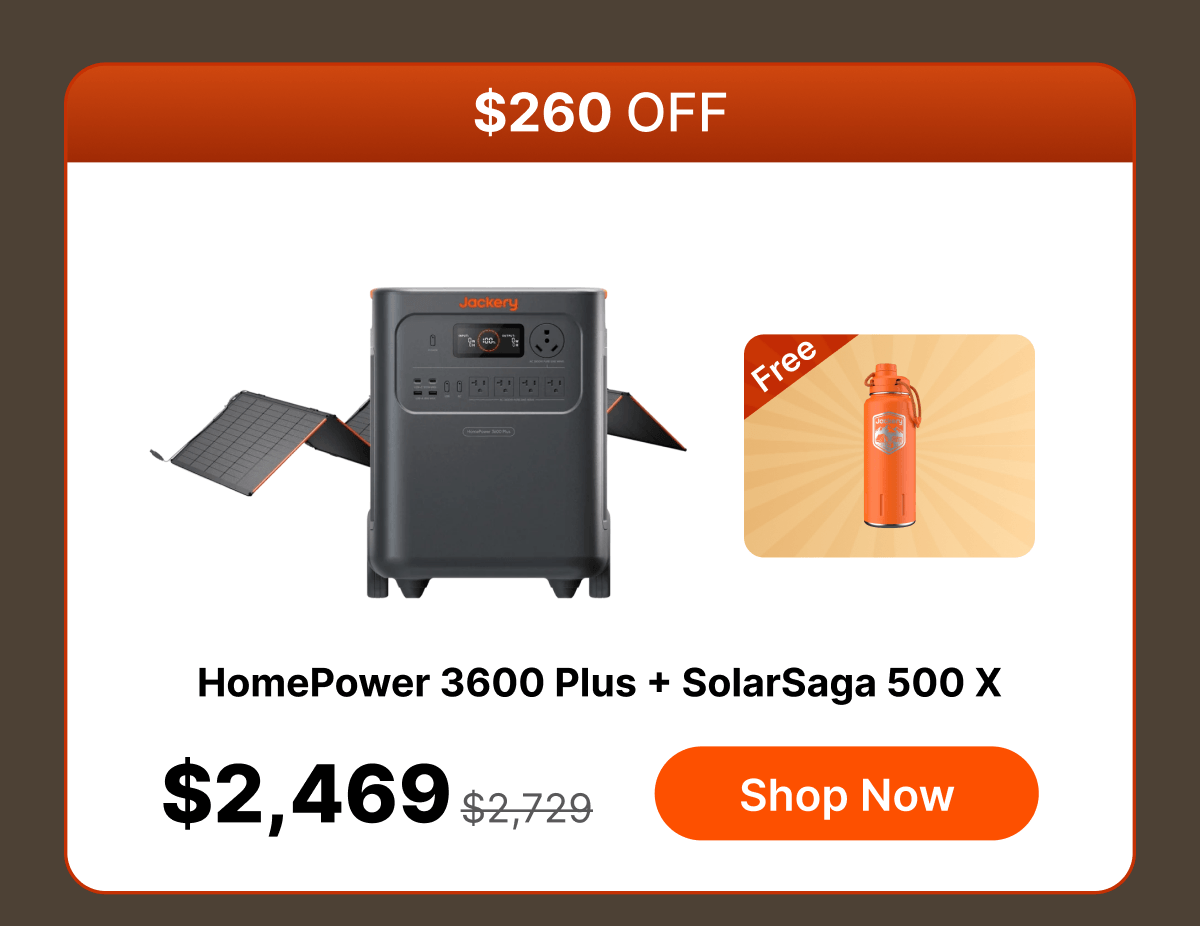 HomePower 3600 Plus + SolarSaga 500 X