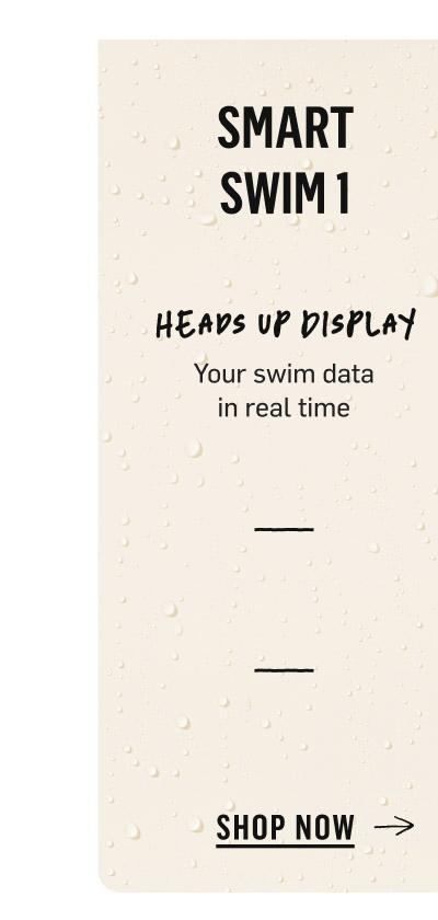 Smart Swim 1: heads up display. Shop Now!