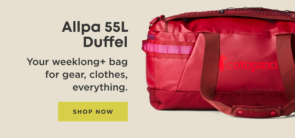 Allpa Getaway 55L Duffel