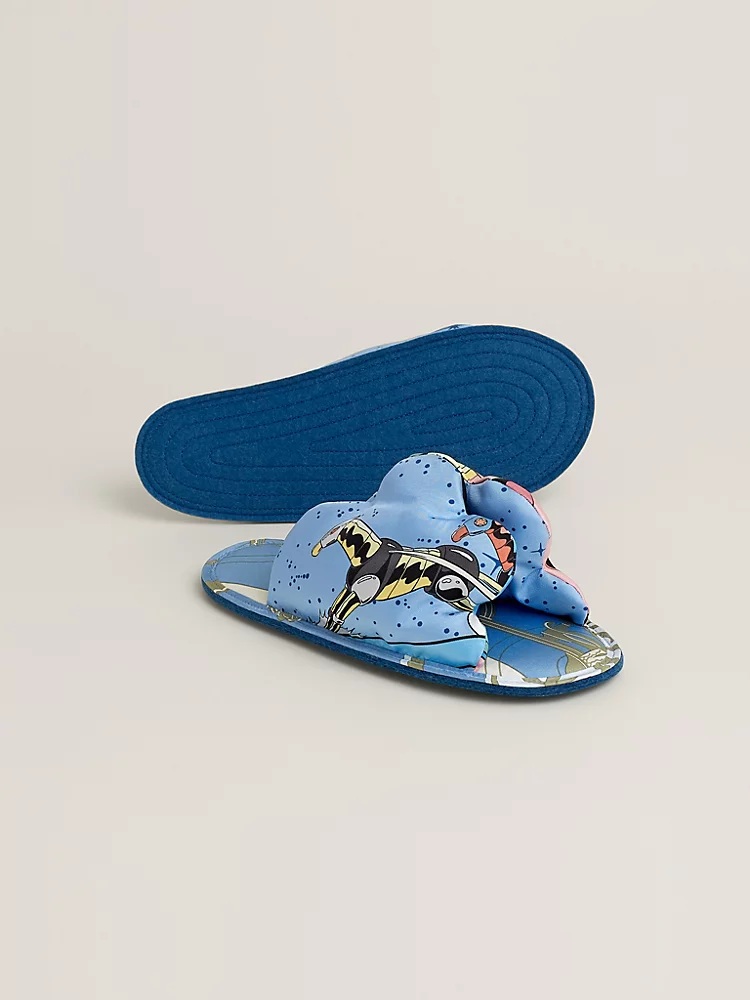 Image of Silk slippers
