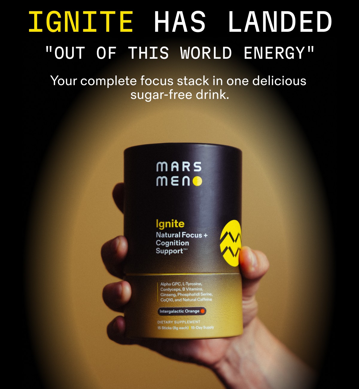 Ignite Has Landed "Out of This World Energy"