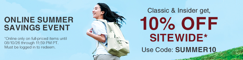 Shop 10% Off Sitewide with Code SUMMER10