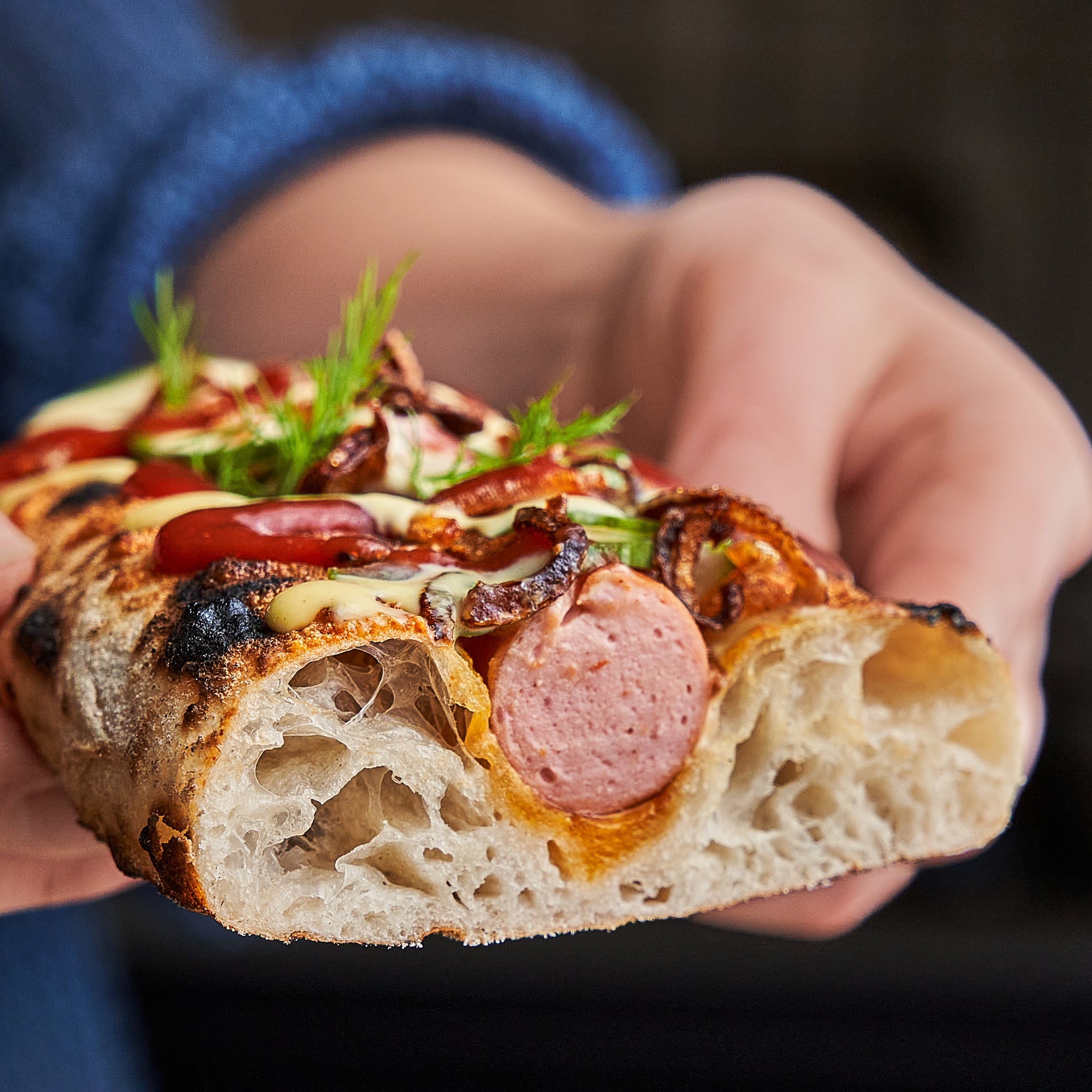 Pizza Hot Dogs