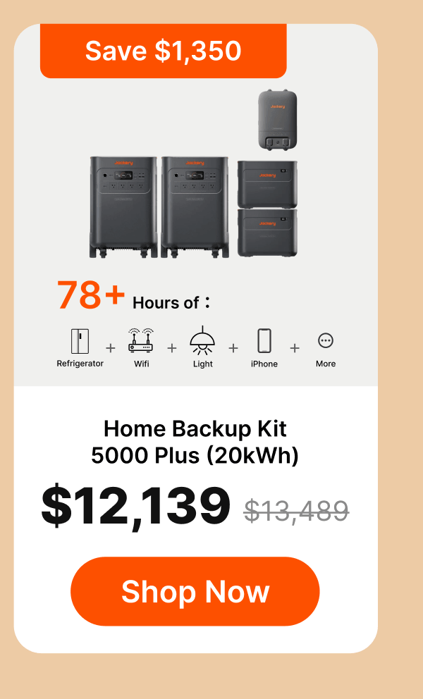 Home Backup Kit 5000 Plus (20kWh)