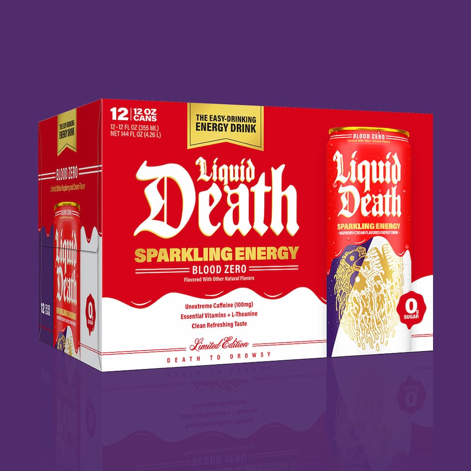 Liquid Death Blood Zero