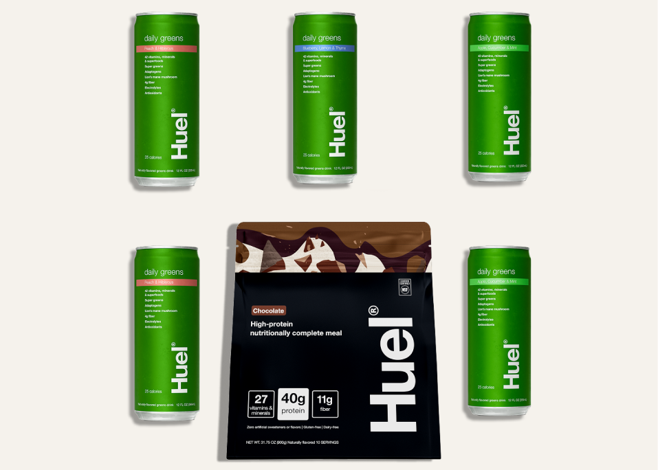 A flat-lay photo assortment of the products included in the bundle.
