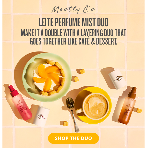 MOSTLY Cs, Leite Perfume Mist Duo 