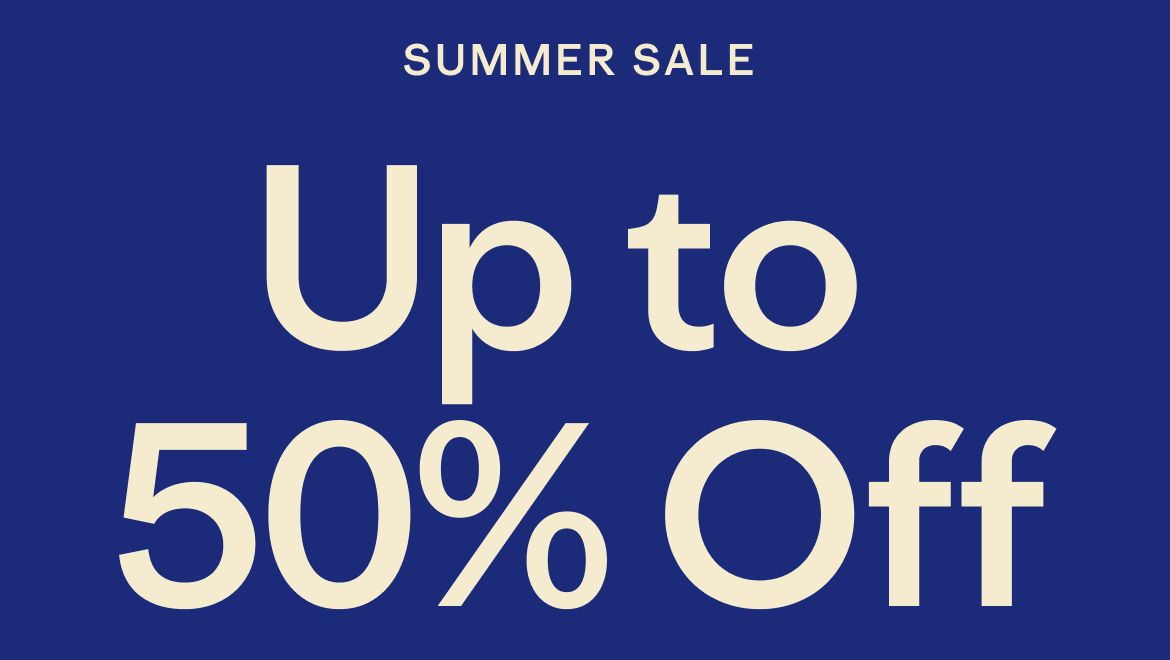 Up to 50% Off