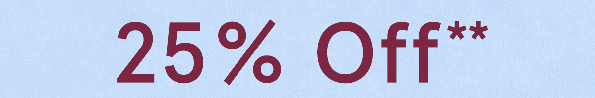 25% off