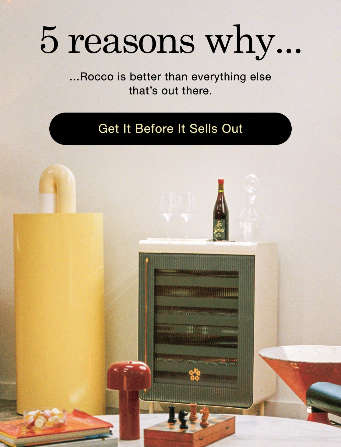 5 reasons why Rocco is better than everything else that's out there. Get it before it sells out.