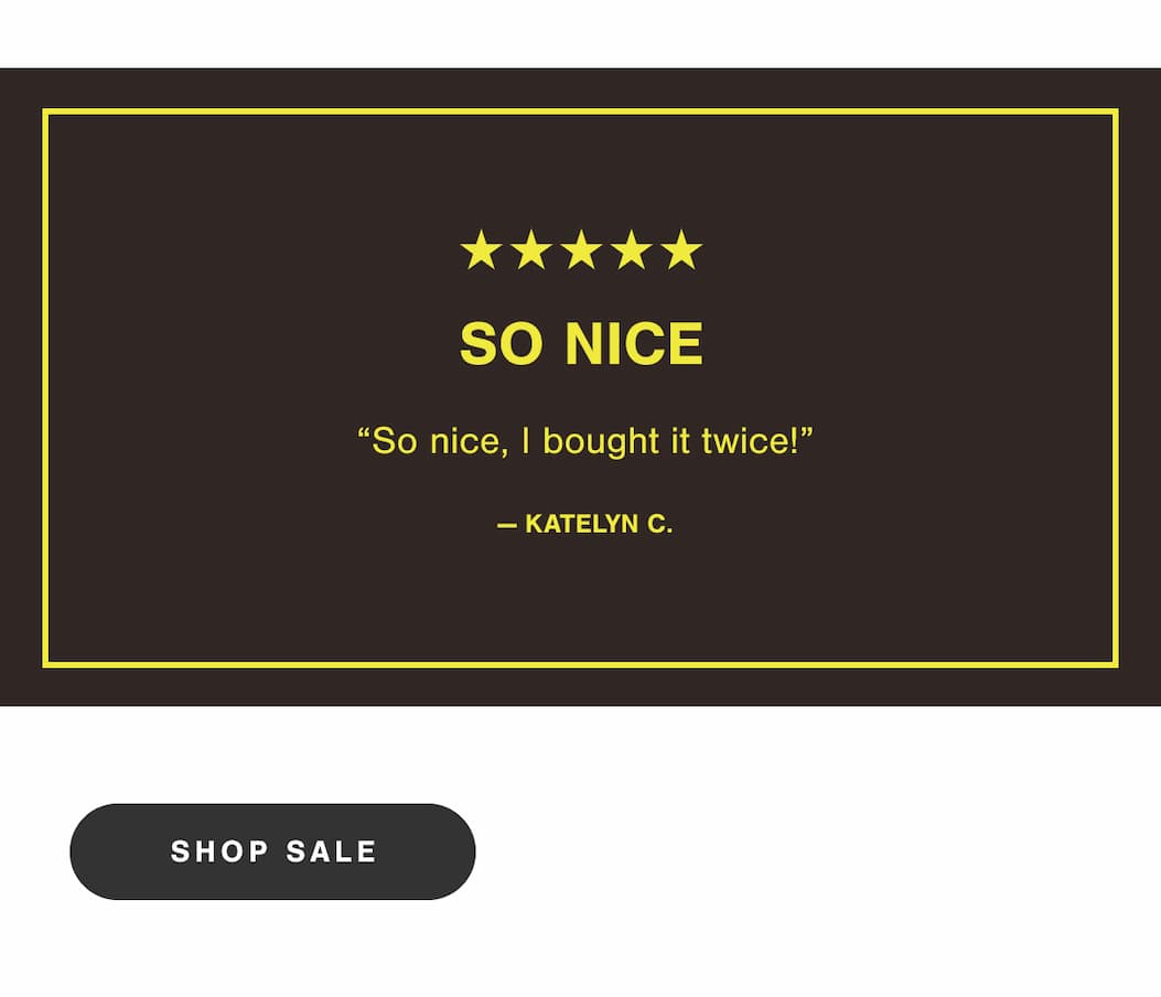 SHOP SALE.