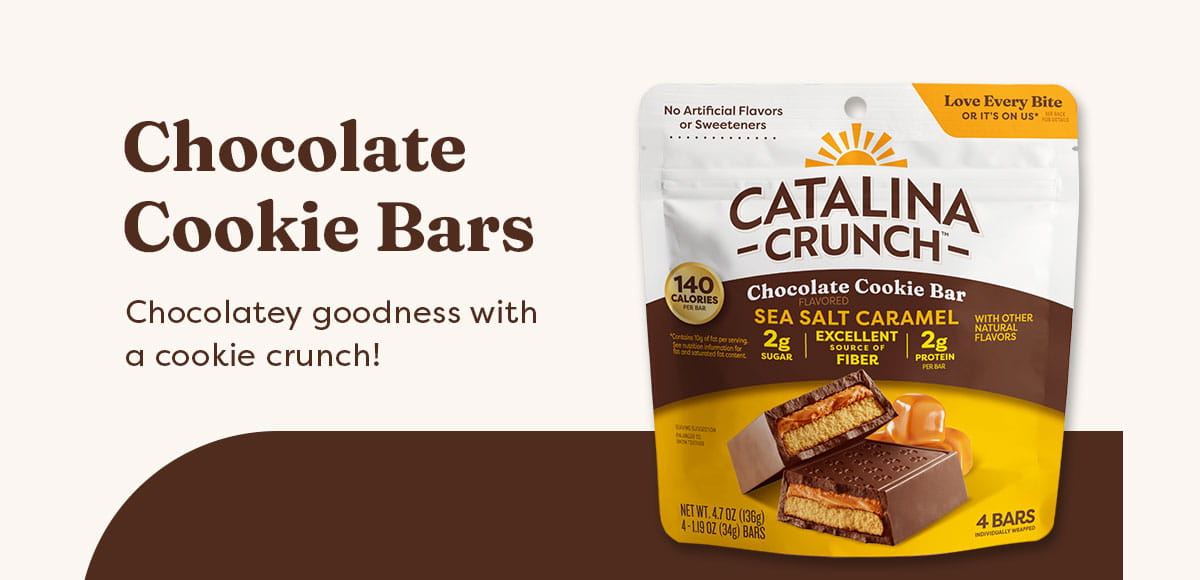 Chocolate Cookie Bars - Chocolatey goodness with a cookie crunch!