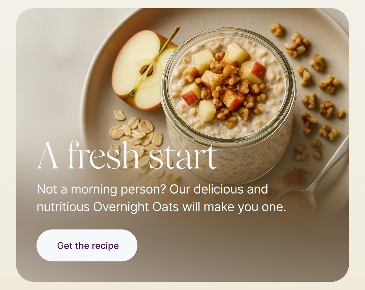 A fresh start with Overnight Oats