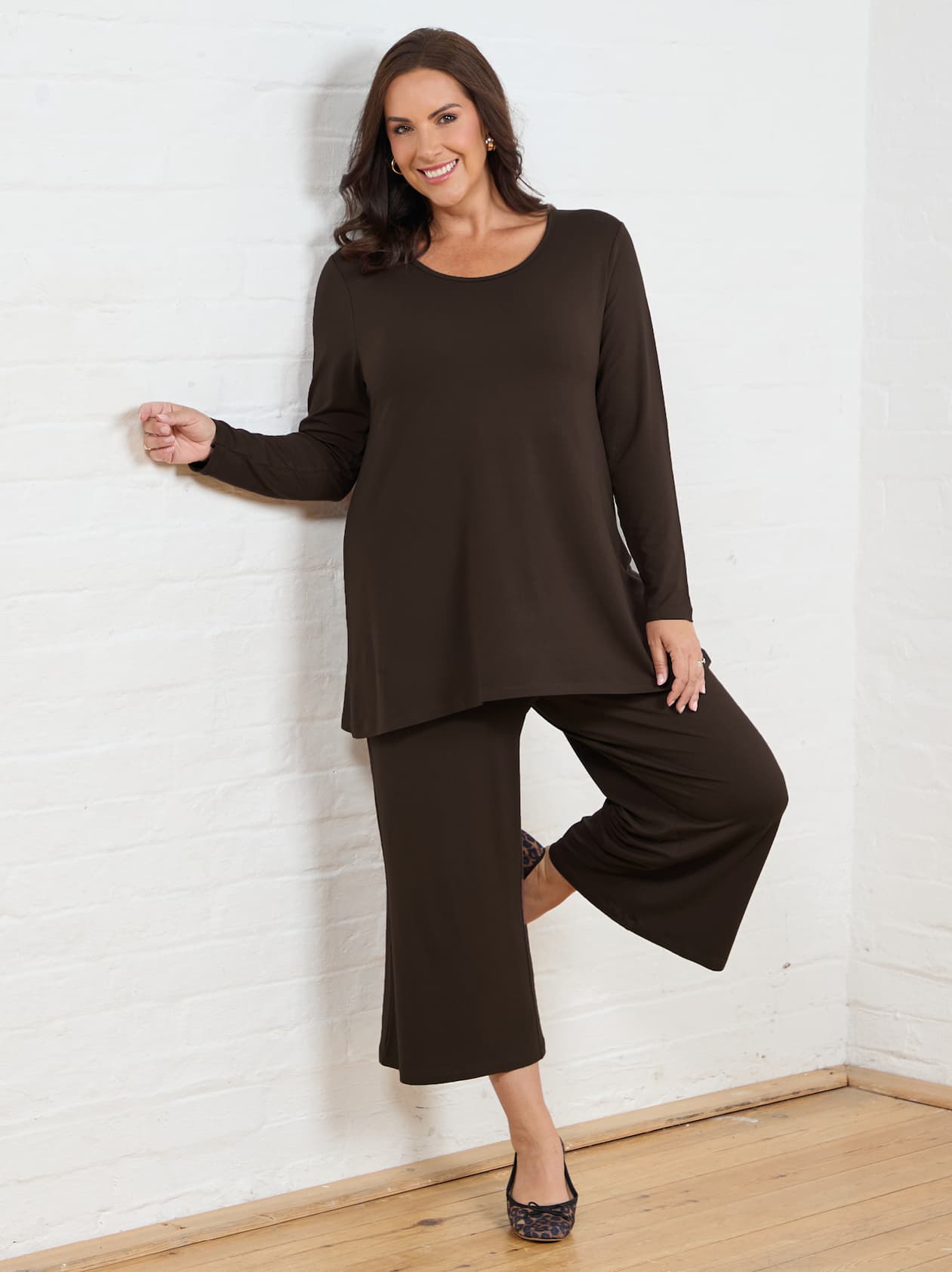 Tessa and Renee Jersey top and trouser