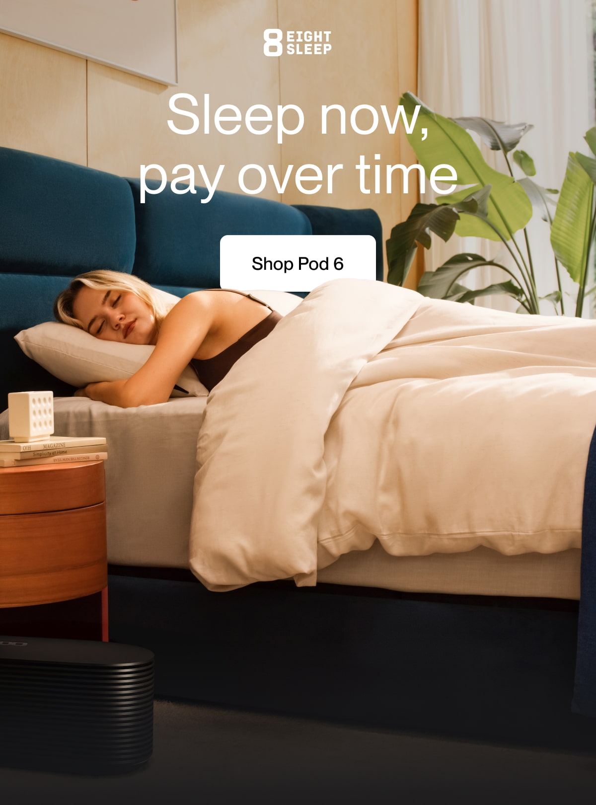 Sleep now,  pay over time