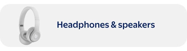 Headphones & speakers